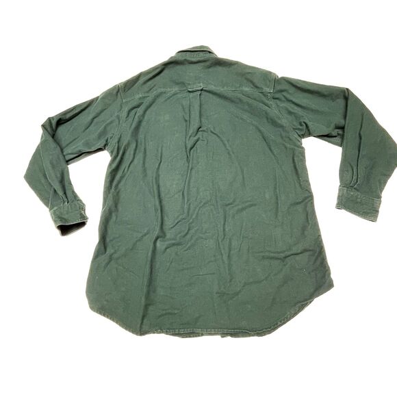 Woolrich Sportsmen Chamois Green 100% Cotton Men's XL Long - Picture 9 of 13